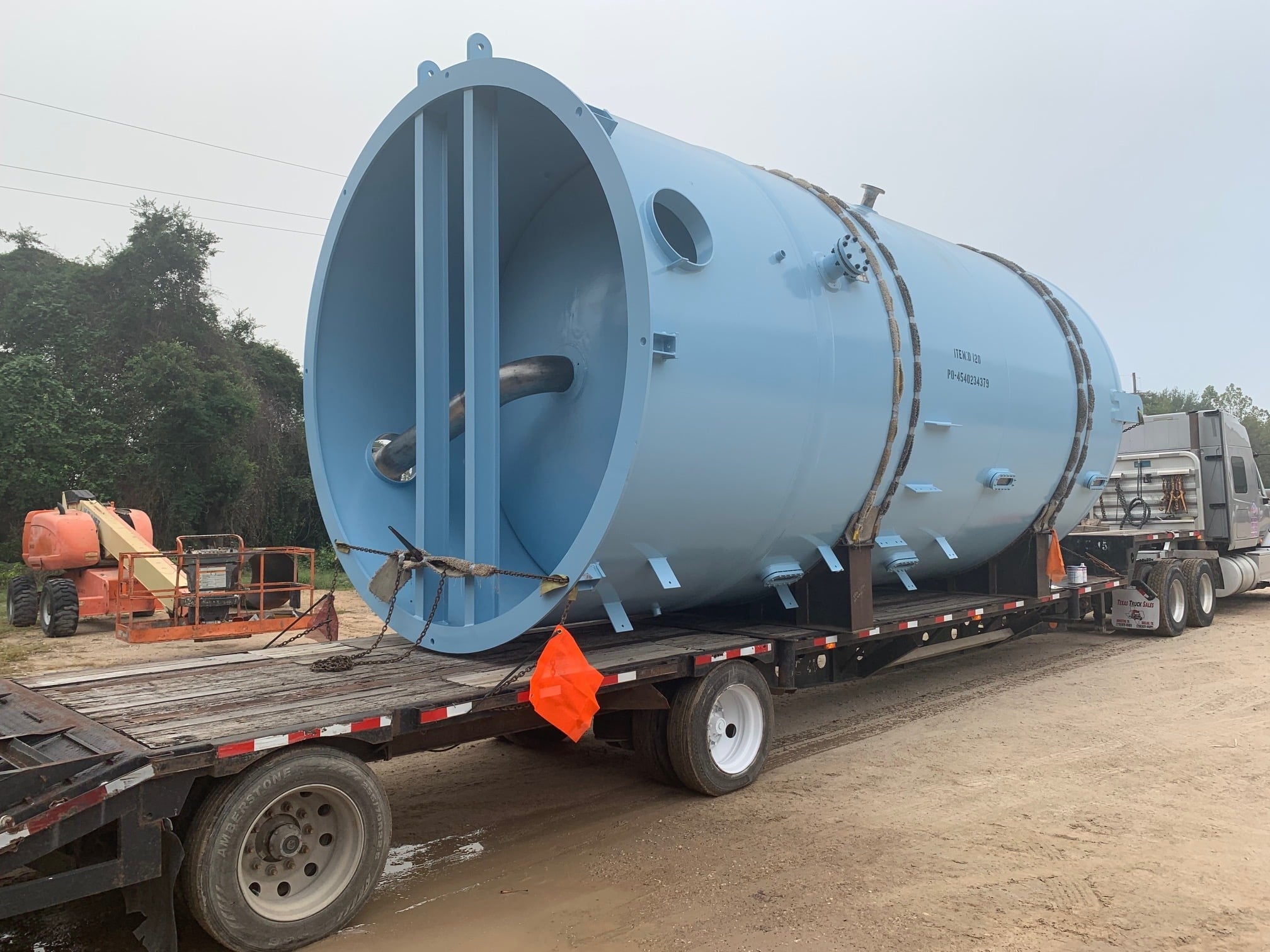 Blue Pressure Vessel